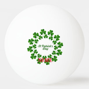 St Patrick's Day Wreath Thunder_Cove Ping Pong Ball