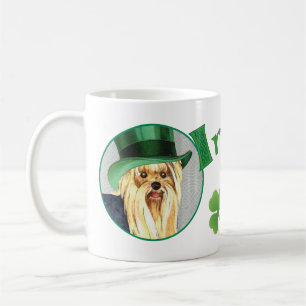 St. Patrick's Day Yorkie Coffee Mug