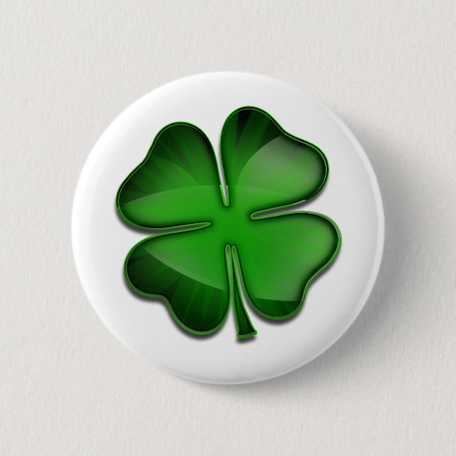 St. Patrick's Day Zing 6 Cm Round Badge (Front)