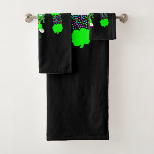 St. Patrick's FrankenCheese Bathroom Towel Set