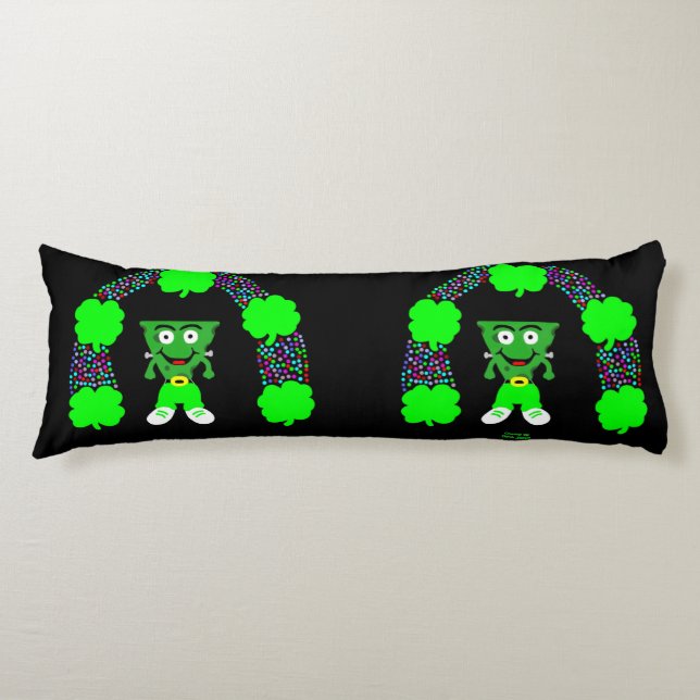 St.  Patrick's FrankenCheese Body Pillow (Front)