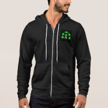 St.  Patrick's FrankenCheese Men's Full-Zip Hoodie