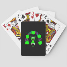 St.  Patrick's FrankenCheese Playing Cards