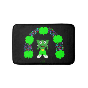 St. Patrick's FrankenCheese Small Bath Mat