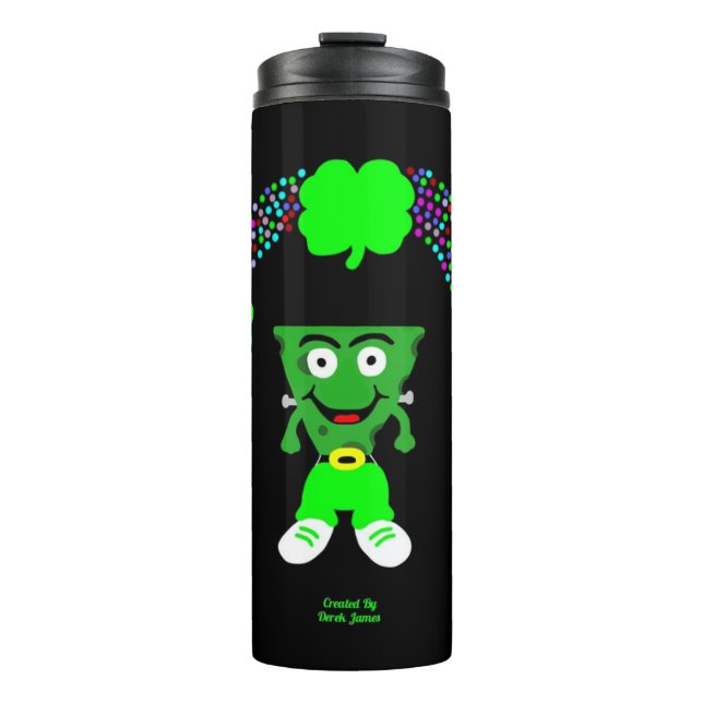 St.  Patrick's FrankenCheese Thermal Tumbler (Front)