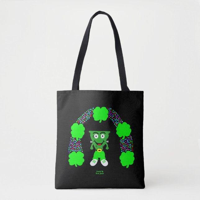 St.  Patrick's FrankenCheese Tote Bag (Front)