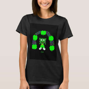 St.  Patrick's FrankenCheese Women's Black T Shirt