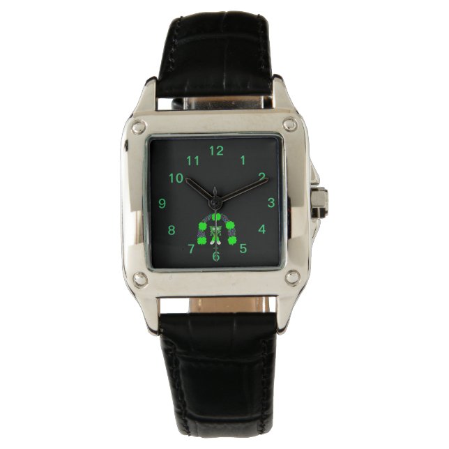 St.  Patrick's FrankenCheese Women's Square Watch (Front)