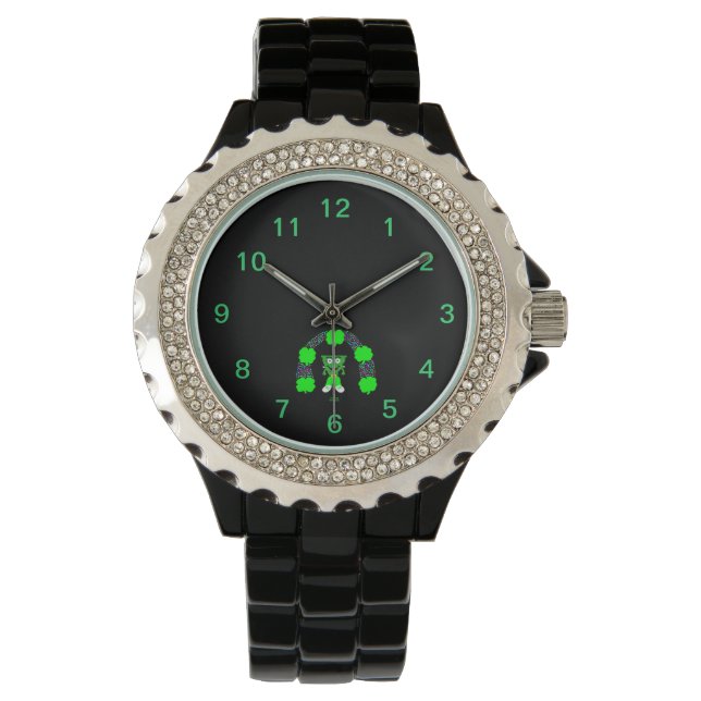 St.  Patrick's FrankenCheese Women's Watch (Front)