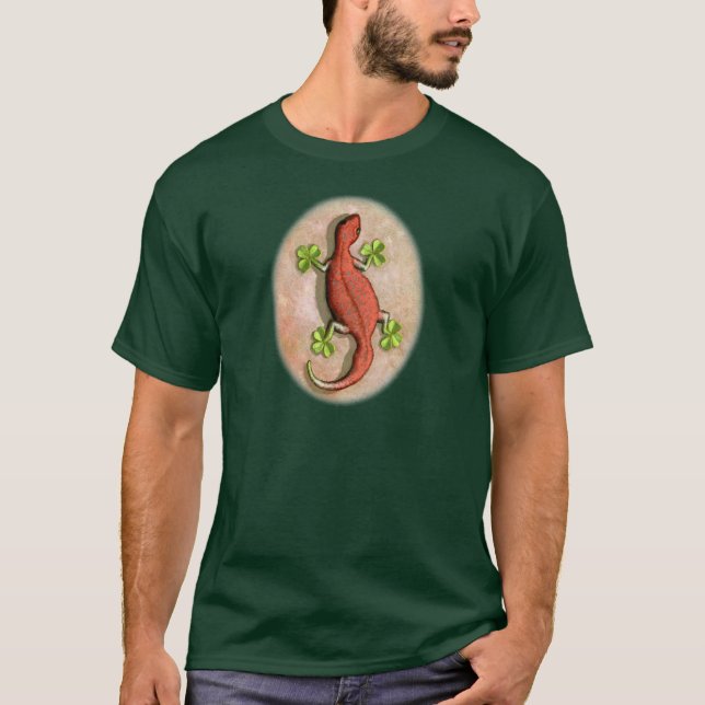St. Patrick's Gecko T-Shirt (Front)
