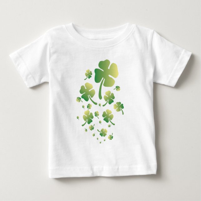 St. Patrick's Gradient  Baby T-Shirt (Front)