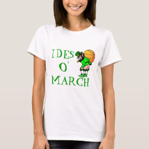 St Patrick's IDES O' MARCH Leprechaun T-Shirt