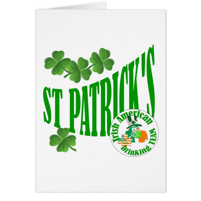 St patrick's Irish American (Front)