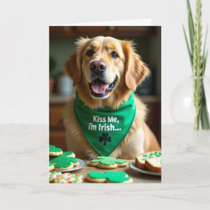 St. Patrick's Irish Setter Card