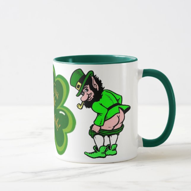 St. Patrick's Kiss Me I'm Irish Mug (Right)
