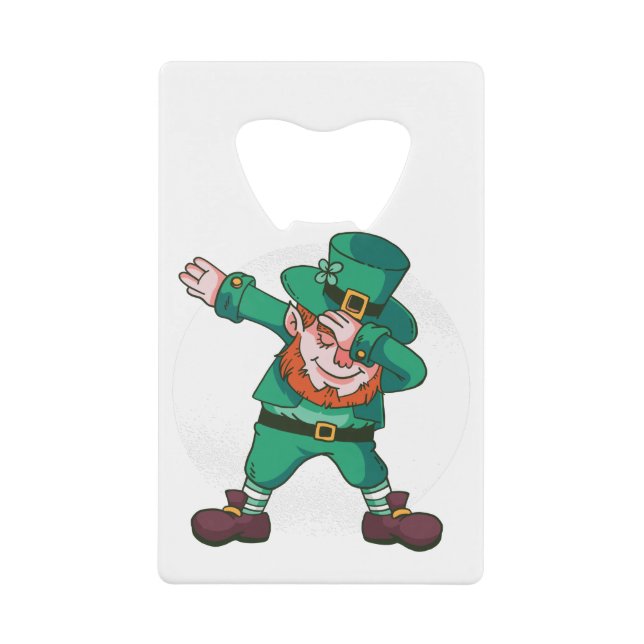 st patricks leprechaun dabbing dancing (Front)