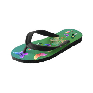 St. Patrick's Leprechauns Pair of Flip Flops