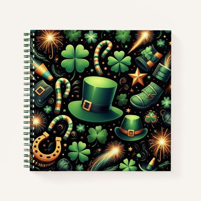 St. Patrick's Luck Notebook (Front)