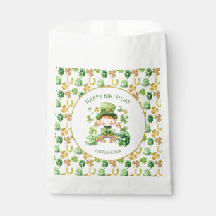 St Patricks Lucky One First Birthday Favour Bag