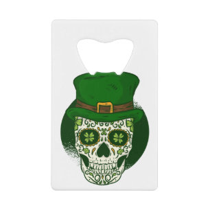 st patricks mexican sugar skull