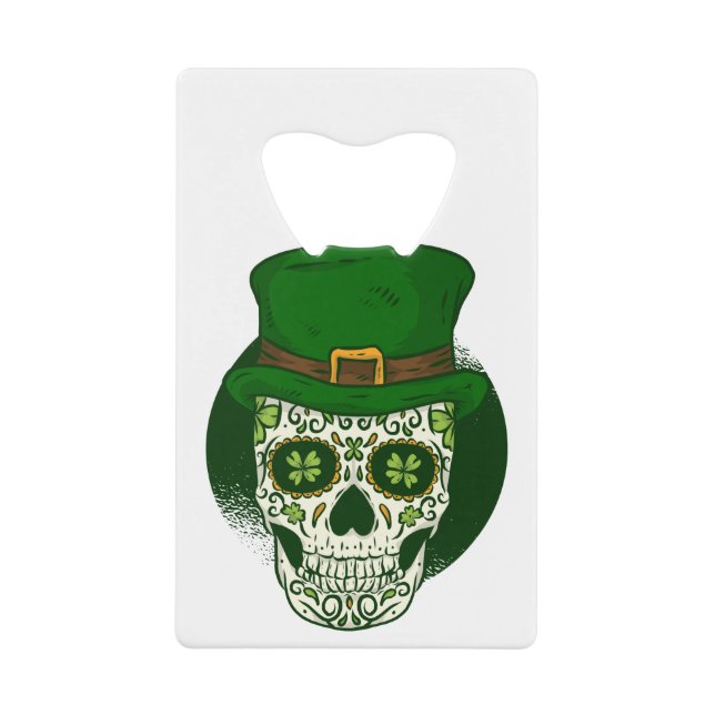 st patricks mexican sugar skull (Front)