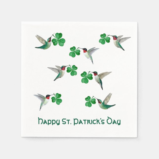  St. Patrick's Napkin (Front)