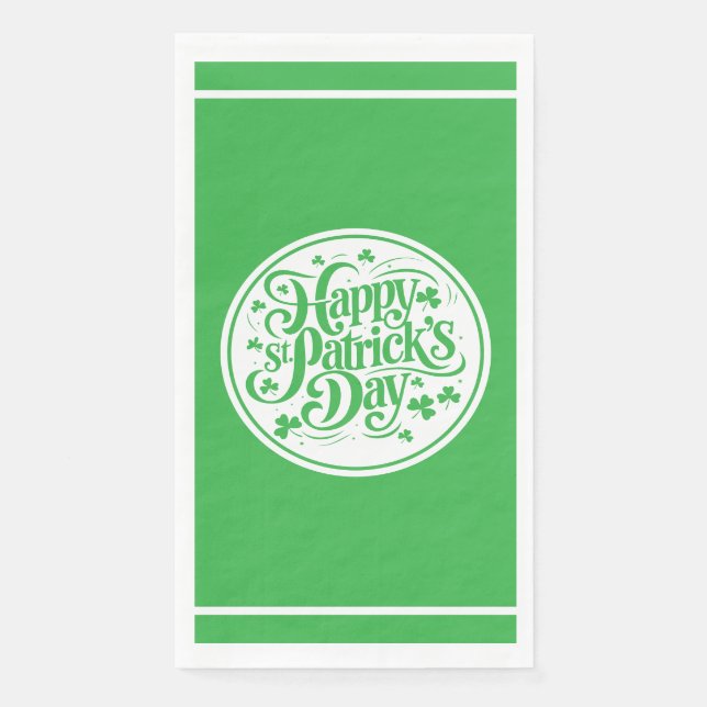 St. Patrick's  Napkin (Front)