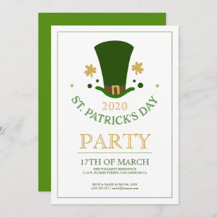 St.Patricks party invitation