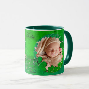 St. Patrick's Shamrock +Photo Mug