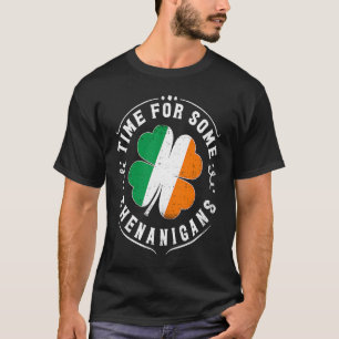 St Patrick's Time For Some Shenanigans C Men Women T-Shirt