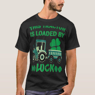 St Patrick's Tractor Shamrocks Tractor Truck Loads T-Shirt