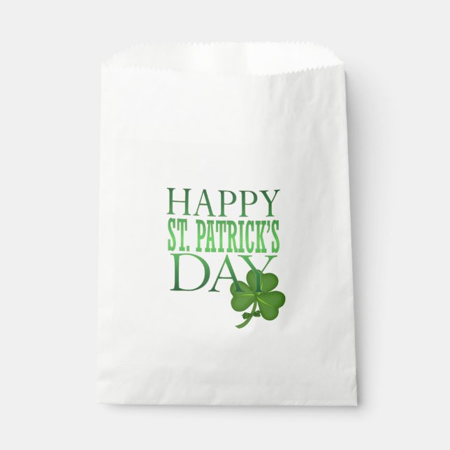 St. Patrick's Treat Favour Bag (Front)
