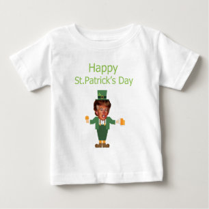 st patricks trump leprechaun baby T-Shirt