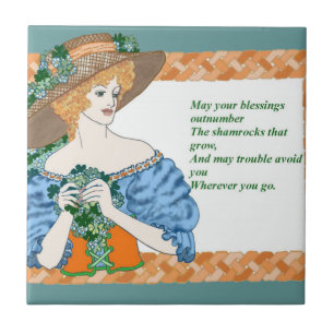 St. Pat's Blessing Tile
