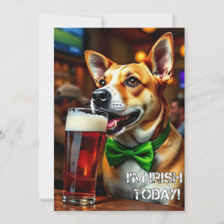 St. Pat's Dog Holiday Card