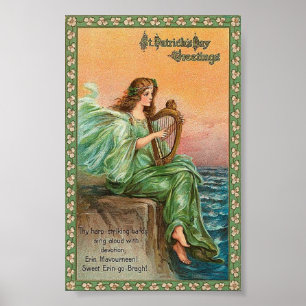 St. Pat's Harp Poster