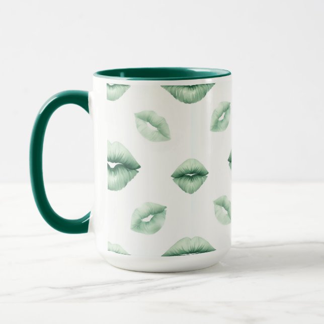 St Patty Kisses Mug (Left)