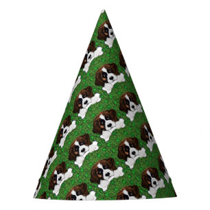 St Patty Saint Bernard Party Hat