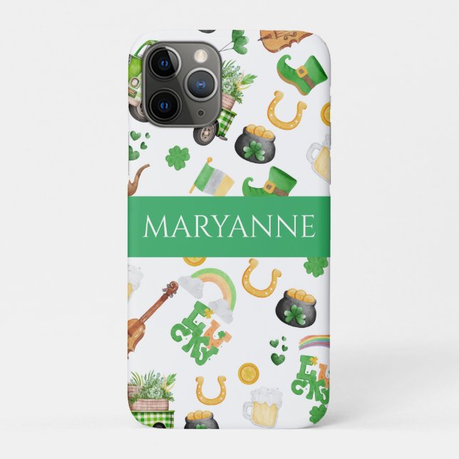 St. Patty's day Charmed iPhone / iPad case (Back)