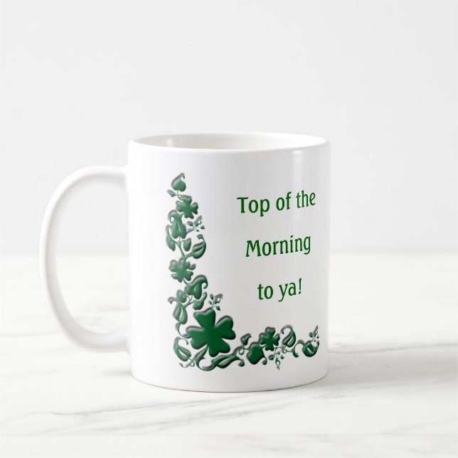 St. Patty's Day Coffee Coffee Mug (Left)
