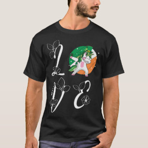St Pattys Day Love Green Dabbing Lepricorn Four Le T-Shirt