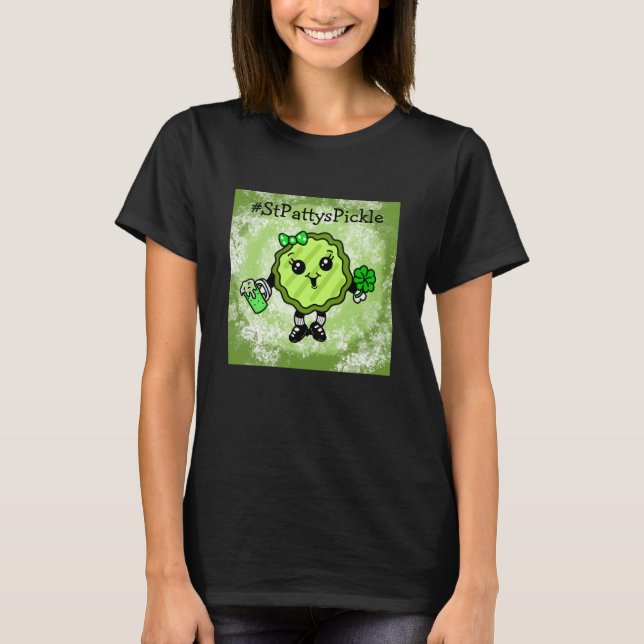 St Patty's Day Pickle | Holiday Pickle    T-Shirt (Front)