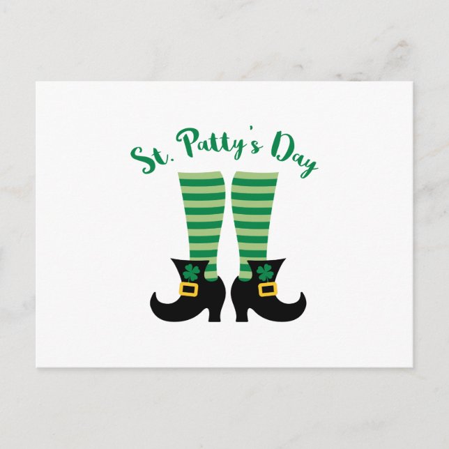St Patty's Day Postcard (Front)