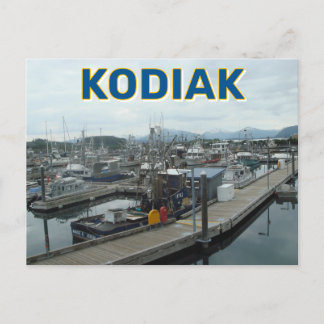 St.Paul Harbour In Kodiak Alaska Postcard
