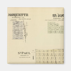 St. Paul, Marquette, and St. Joe, Nebraska Magnet
