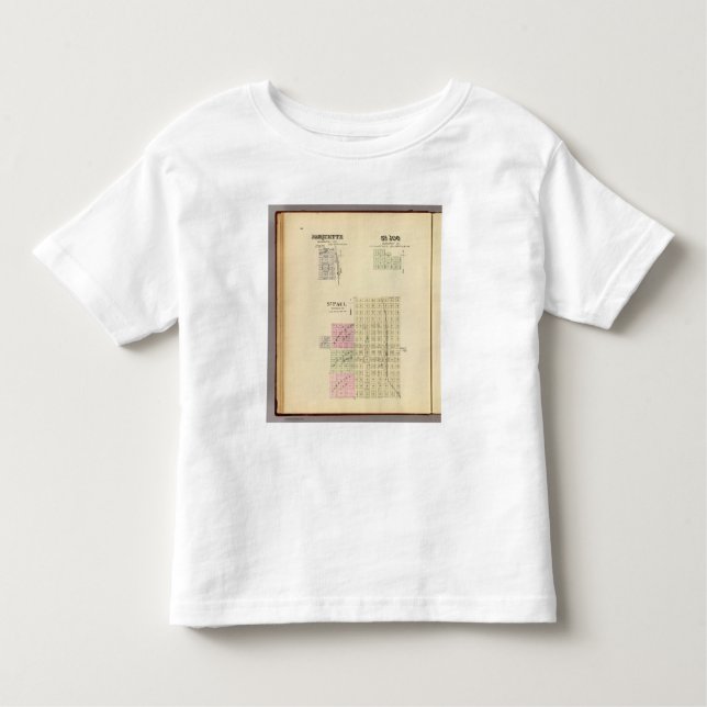St. Paul, Marquette, and St. Joe, Nebraska Toddler T-Shirt (Front)