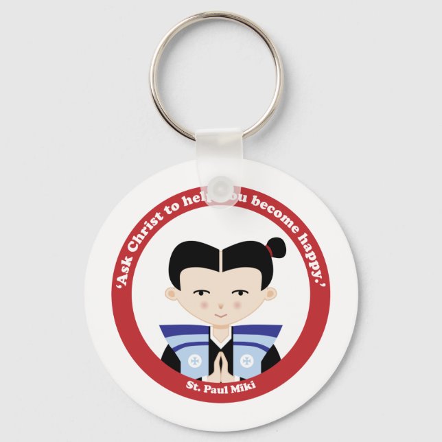 St. Paul Miki Key Ring (Front)
