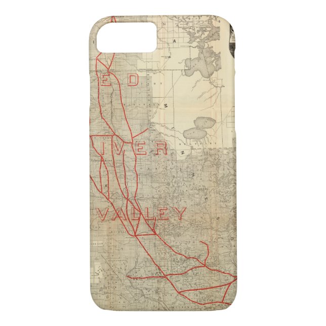 St Paul, Minneapolis and Manitoba Railway Case-Mate iPhone Case (Back)