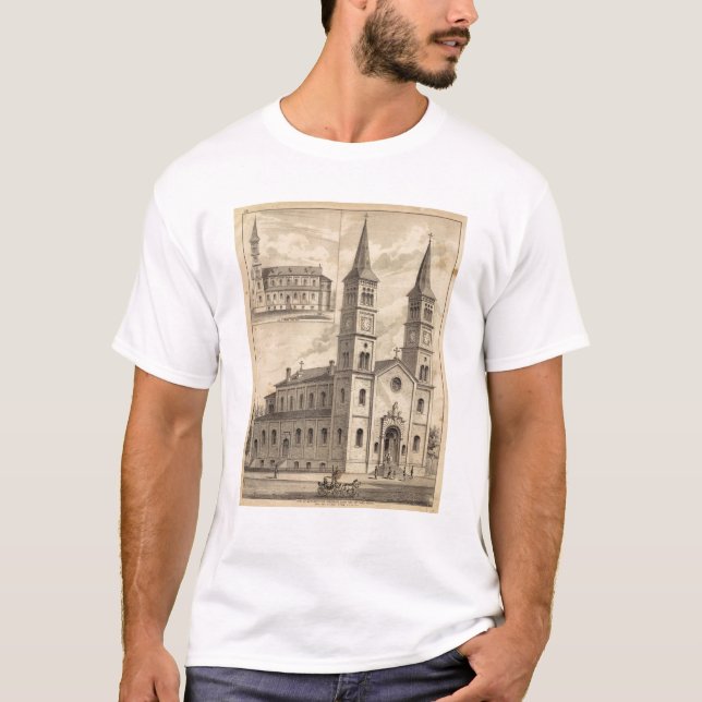 St. Paul, Minnesota Lithograph T-Shirt (Front)