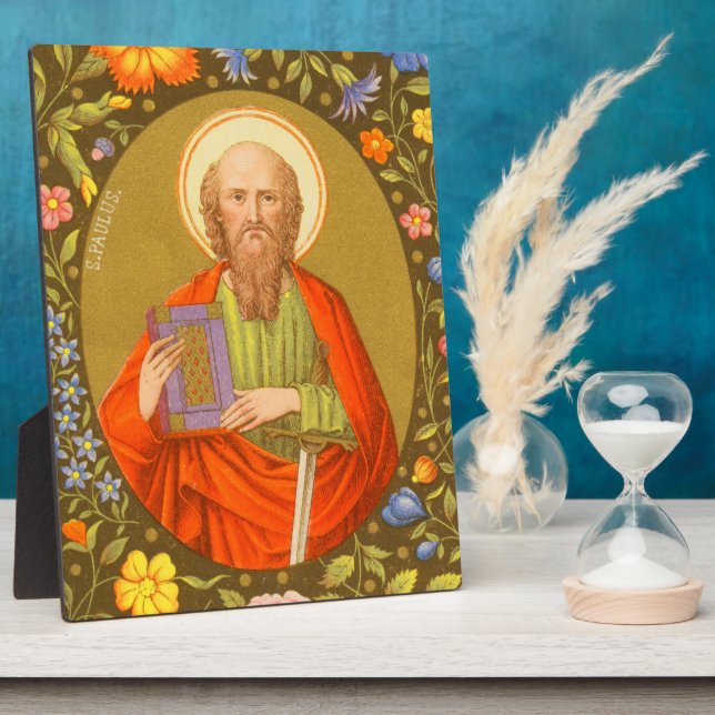 St. Paul (PM 06) 8"x10" Plaque 2 With Easel (Side)